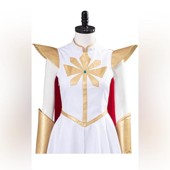 Princess of Power She Ra Cosplay Costume Dress Halloween Carnival Outfit - Picture 4 of 15